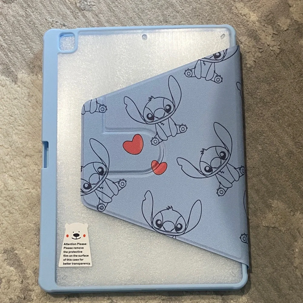 Blue and Pink Stitch iPad Case iPad pro10 new
